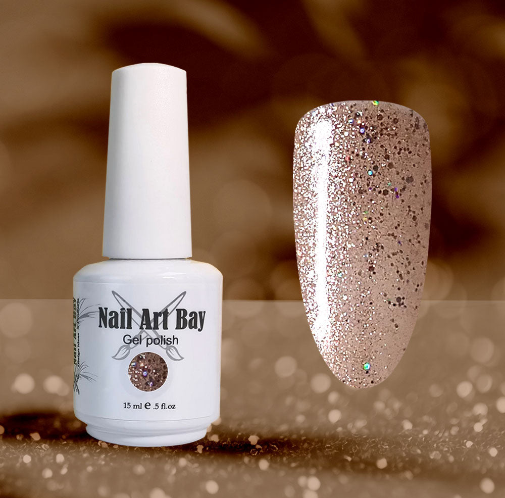 Marble Milk And Gold Nail Design Set