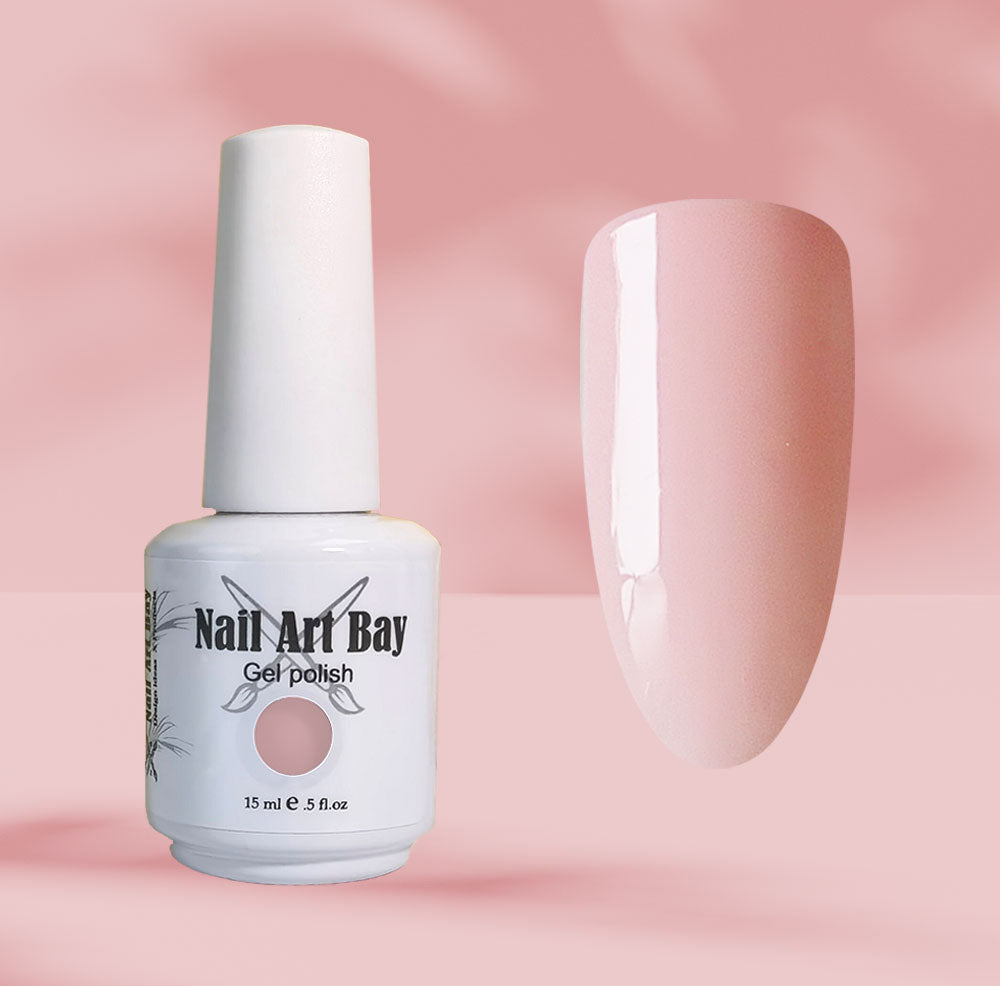 Coral Pink Ombre Nail Design Set