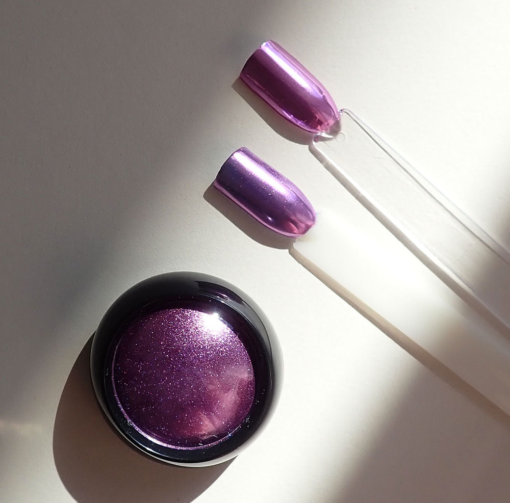 Grape Purple Chrome Powder 1g Nail Art Bay