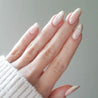 nude gel polish nail art Christmas nails idea by Nail Art Bay Australia nude gel polish colour at home